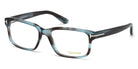 Tom Ford® FT5313 FT5313 086 55 - 086 - Grey, Light Blue Melange Eyeglasses