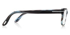 Tom Ford® FT5313 FT5313 086 55 - 086 - Grey, Light Blue Melange Eyeglasses