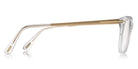 Tom Ford® FT5353 FT5353 026 52 - 026 - Shiny Crystal, Shiny Brushed Gold Eyeglasses