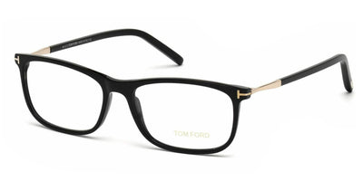 Tom Ford® FT5398-F FT5398-F 001 54 - Shiny Black Eyeglasses
