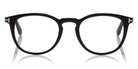 Tom Ford® FT5401 FT5401 001 51 - 001 - Shiny Black, Shiny Rose Gold t" Logo" Eyeglasses