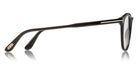 Tom Ford® FT5401 FT5401 001 51 - 001 - Shiny Black, Shiny Rose Gold t" Logo" Eyeglasses