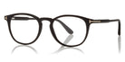 Tom Ford® FT5401 FT5401 001 51 - 001 - Shiny Black, Shiny Rose Gold t" Logo" Eyeglasses