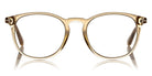 Tom Ford® FT5401 FT5401 045 51 - 045 - Shiny Transparent Champagne, Shiny Rose Gold t" Logo" Eyeglasses