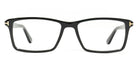 Tom Ford® FT5408 FT5408 001 56 - 001 - Shiny Black, Shiny Rose Gold t" Logo" Eyeglasses