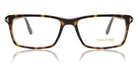 Tom Ford® FT5408 FT5408 052 56 - 052 - Shiny Classic Dark Havana, Shiny Rose Gold t" Logo" Eyeglasses