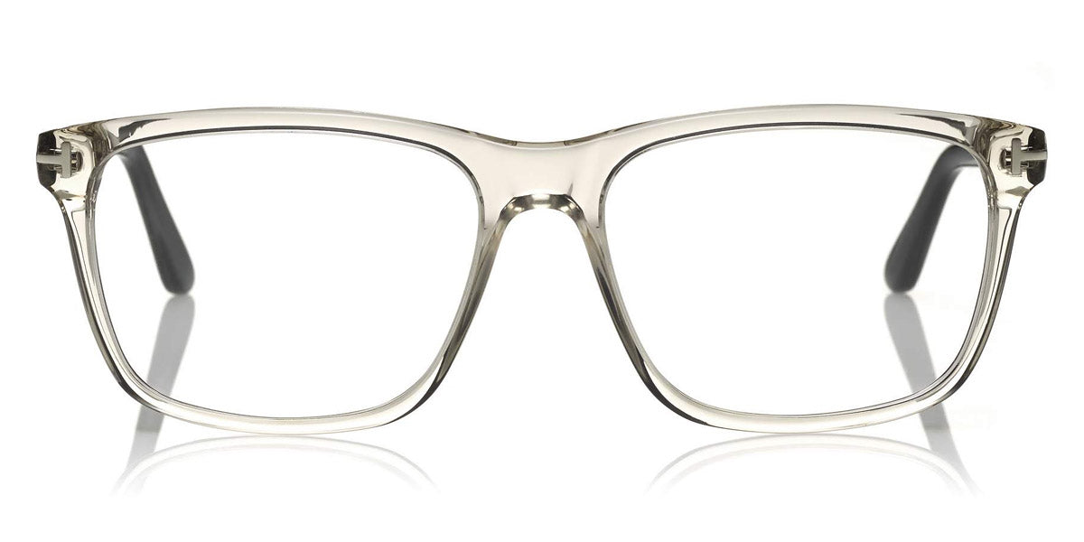 Tom Ford® FT5479-B FT5479-B 020 56 - Transparent Gray With Gray Striped Blue Horn Eyeglasses