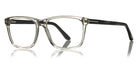 Tom Ford® FT5479-B FT5479-B 020 56 - 020 - Transp. Grey W. Grey Striped Blue Horn Temples/ Blue Block Lenses Eyeglasses