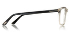 Tom Ford® FT5479-B FT5479-B 020 56 - 020 - Transp. Grey W. Grey Striped Blue Horn Temples/ Blue Block Lenses Eyeglasses