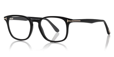 Tom Ford® FT5505-F FT5505-F 001 52 - Shiny Black Eyeglasses