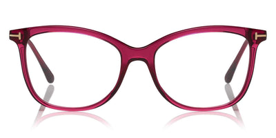 Tom Ford® FT5510 FT5510 081 52 - Shiny Transparent Violet/Shiny Rose Gold Eyeglasses