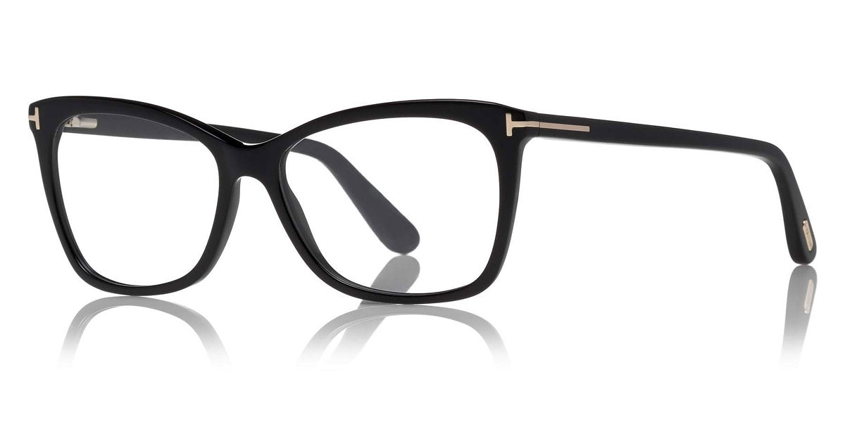 Tom Ford® FT5514 FT5514 001 54 - 001 - Shiny Black Eyeglasses