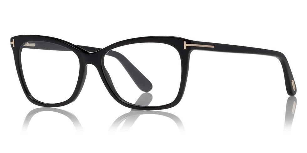 Tom Ford® FT5514 FT5514 001 54 - 001 - Shiny Black Eyeglasses