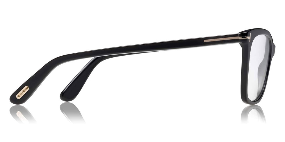 Tom Ford® FT5514 FT5514 001 54 - 001 - Shiny Black Eyeglasses