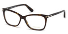 Tom Ford® FT5514 FT5514 052 54 - 052 - Shiny Classic Dark Havana Eyeglasses