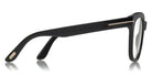 Tom Ford® FT5537-B FT5537-B 001 52 - 001 - Shiny Black/ Blue Block Lenses Eyeglasses
