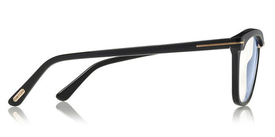 Tom Ford® FT5550-B FT5550-B 001 54 - Shiny Black/Rose Golds Eyeglasses