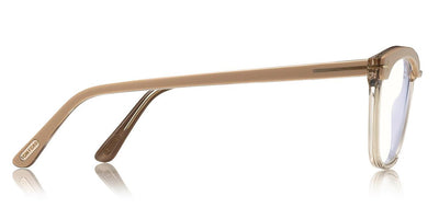 Tom Ford® FT5550-B FT5550-B 072 54 - Shiny & Transparent Antique Pink/Rose Golds Eyeglasses