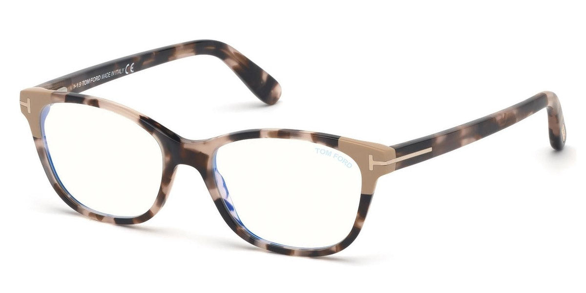 Tom Ford® FT5638-B - Shiny Vintage Pink Havana/Rose Gold