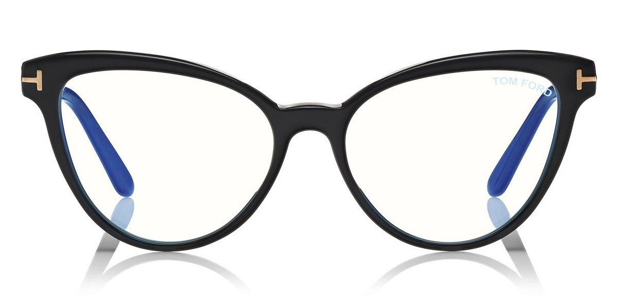 Tom Ford® FT5639-B FT5639-B 001 54 - Shiny Black Eyeglasses