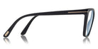 Tom Ford® FT5641-B FT5641-B 001 53 - 001 - Black, Blue Block/ Clips: Black & Smoke, Pink Havana & Rose Flash Eyeglasses
