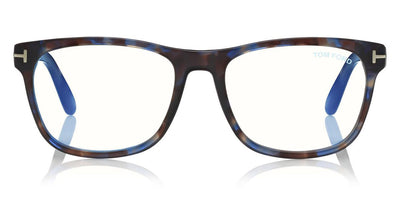 Tom Ford® FT5662-B FT5662-B 056 54 - Shiny Vintage Havana Eyeglasses
