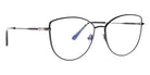 Tom Ford® FT5667-B FT5667-B 001 55 - 001 - Shiny Black/ Blue Block Lenses Eyeglasses