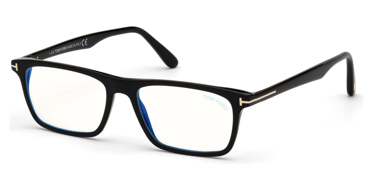 Tom Ford® FT5681-B FT5681-B 001 56 - Shiny Black Eyeglasses