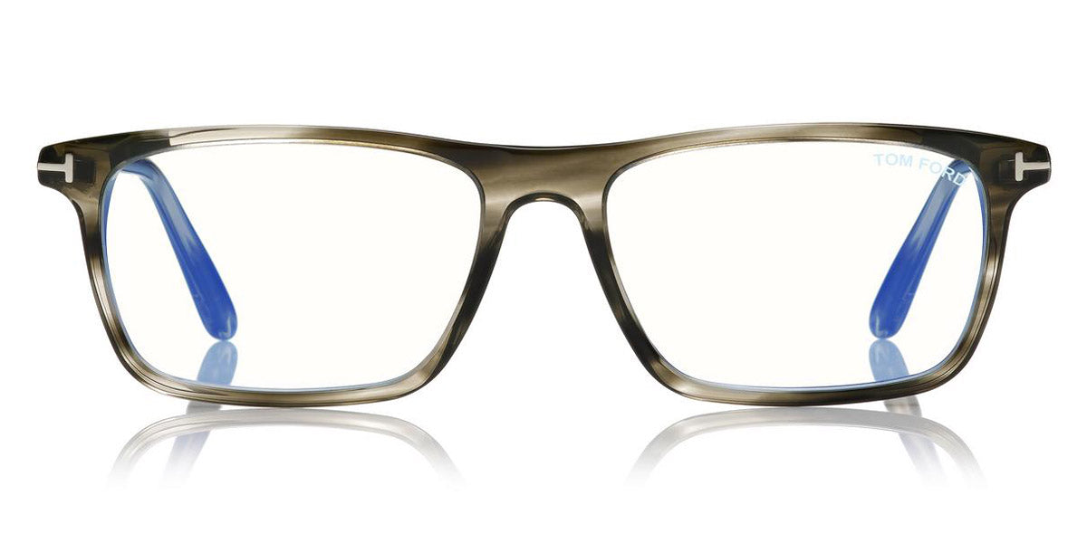 Tom Ford® FT5681-B FT5681-B 052 56 - Shiny Classic Dark Havana Eyeglasses