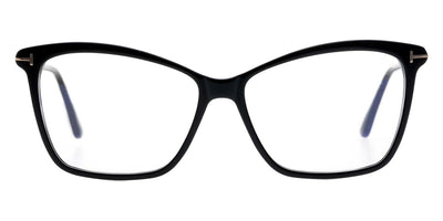 Tom Ford® FT5687-B FT5687-B 001 56 - Shiny Black/Shiny Rose Gold Eyeglasses