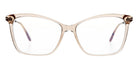 Tom Ford® FT5687-B FT5687-B 045 56 - 045 - Shiny Rose Champagne, Shiny Rose Gold / Blue Block Lenses Eyeglasses