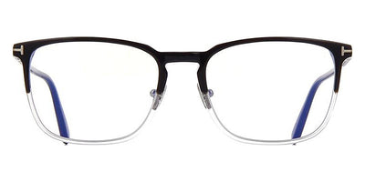 Tom Ford® FT5699-B FT5699-B 005 53 - Shiny Black With Crystal Eyeglasses