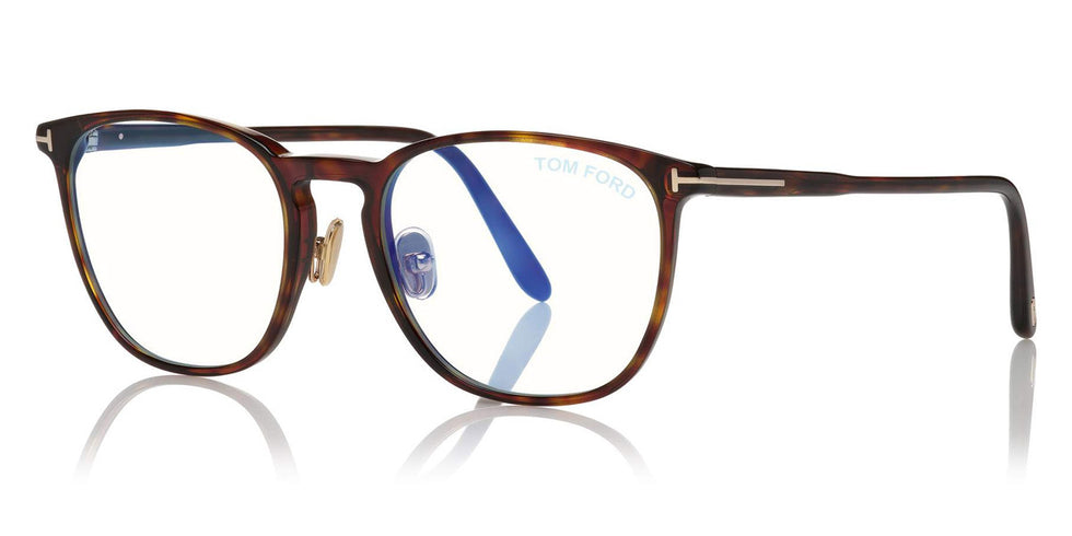 Tom Ford® FT5700-B FT5700-B 055 52 - Gradient Havana-To-Blue With Blue Havana Eyeglasses