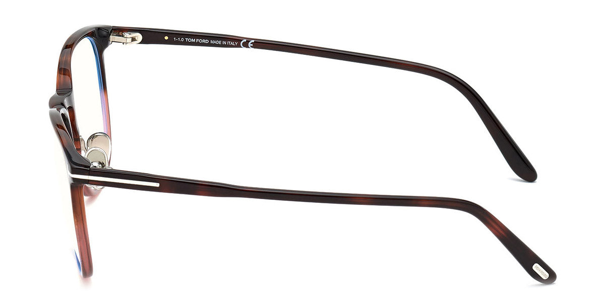 Tom Ford® FT5700-B FT5700-B 055 54 - Gradient Havana-To-Blue With Blue Havana Eyeglasses