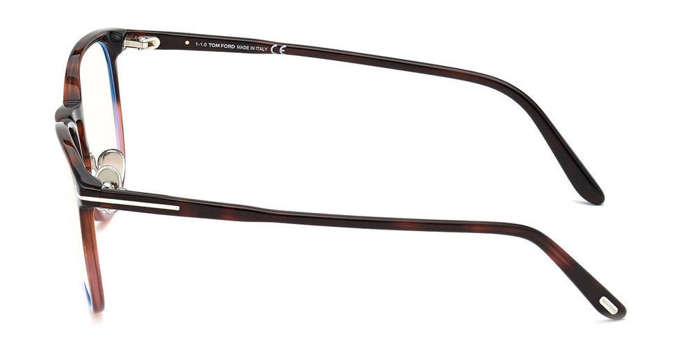Tom Ford® FT5700-B FT5700-B 055 54 - Gradient Havana-To-Blue With Blue Havana Eyeglasses