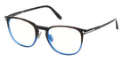 Tom Ford® FT5700-B FT5700-B 054 52 - Shiny Burgundy Eyeglasses