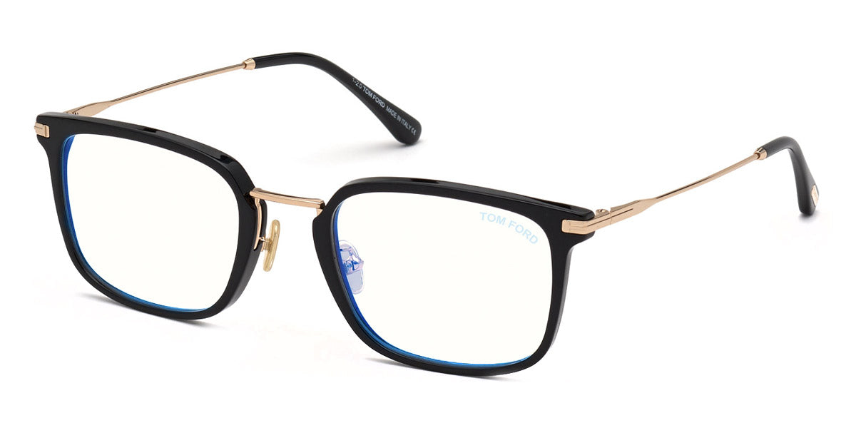 Tom Ford® FT5747-D-B FT5747-D-B 001 54 - Shiny Black Eyeglasses