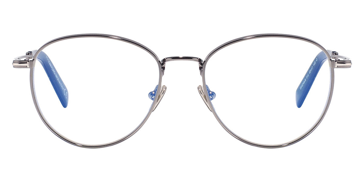 Tom Ford® FT5749-B FT5749-B 016 52 - Shiny Palladium/T Logo Eyeglasses