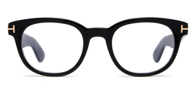 Tom Ford® FT5807-B FT5807-B 001 50 - 001 - Shiny Black, t" Logo / Blue Block Lenses" Eyeglasses