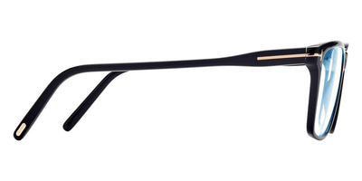 Tom Ford® FT5817-B FT5817-B 053 56 - 053 - Shiny Blonde Havana, t" Logo / Blue Block Lenses" Eyeglasses