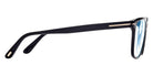 Tom Ford® FT5818-B FT5818-B 001 53 - 001 - Shiny Black  t" Logo / Blue Block Lenses" Eyeglasses