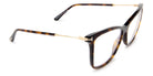 Tom Ford® FT5824-B FT5824-B 052 56 - 052 - Shiny Dark Havana / Blue Block Lenses With Sun Clip Eyeglasses