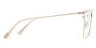 Tom Ford® FT5839-B FT5839-B 025 56 - 025 - Shiny Ivory, t" Logo / Blue Block Lenses" Eyeglasses