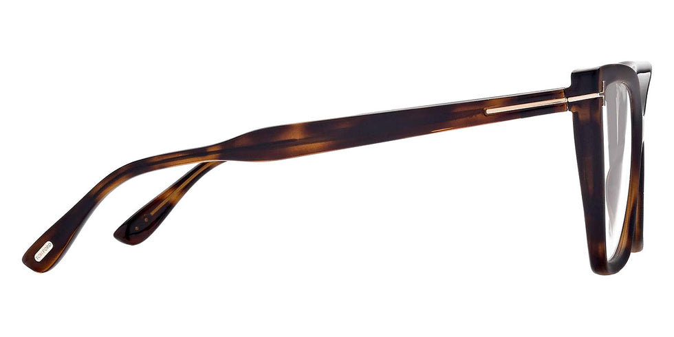 Tom Ford® FT5844-B FT5844-B 052 55 - 052 - Matte Havana ГѓВўГ‚в‚¬Г‚Е“tГЈВўГ‚в‚¬Г‚Вќ Logo / Blue Block Lenses Eyeglasses
