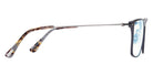 Tom Ford® FT5865-B FT5865-B 013 55 - 013 - Matte Dark Ruthenium, Light Ruthenium, t" Logo / Blue Block Lenses" Eyeglasses
