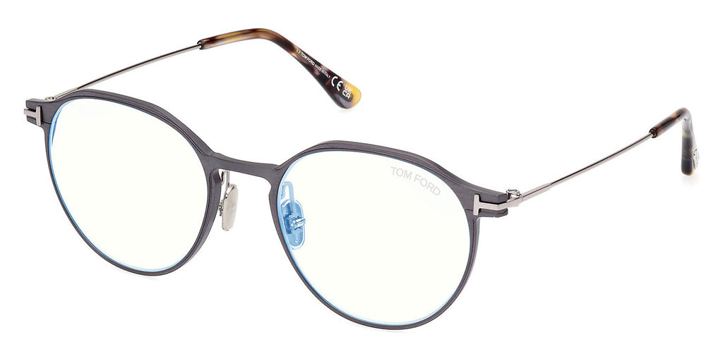 Tom Ford® FT5866-B Round Eyeglasses - EuroOptica