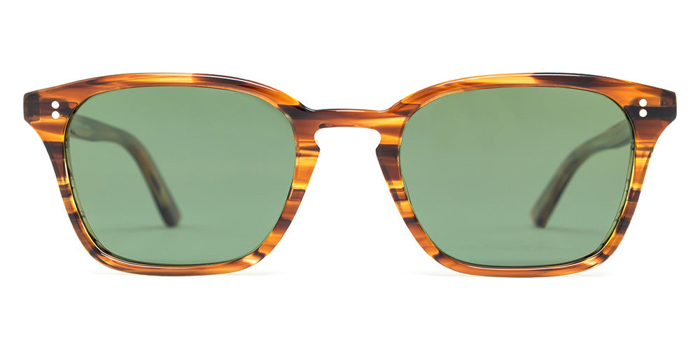 SALT.® FULLER SAL FULLER 002 50 - Wood Grain/Polarized Glass G15 Lens Sunglasses