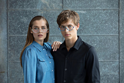 ProDesign Denmark® Gail On - 1021-8521 Eyeglasses on Person