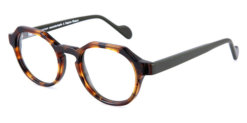 NaoNed® Gazilieg NAO Gazilieg C028 46 - Brown Tortoiseshell / Khaki Eyeglasses
