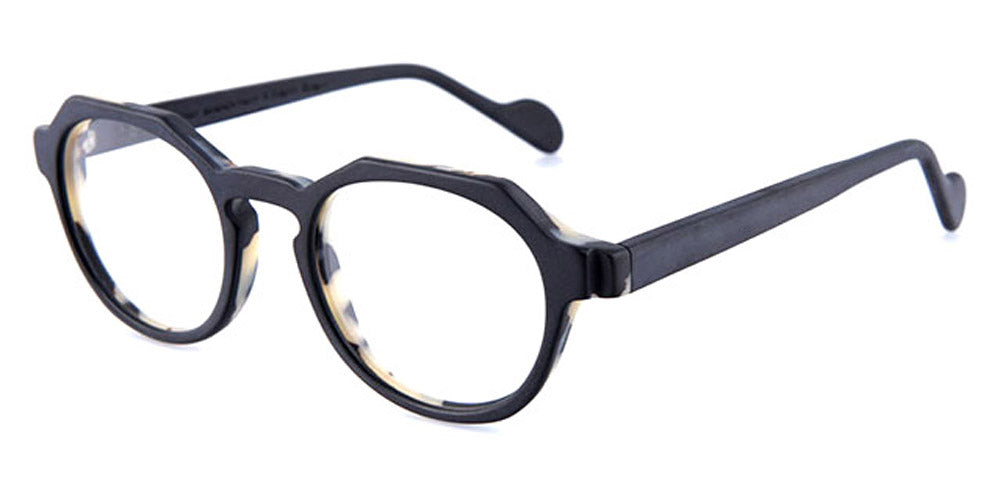 NaoNed® Gazilieg NAO Gazilieg C035S 46 - Sandy Black and Tokyo Tortoiseshell / Sandy Black Eyeglasses